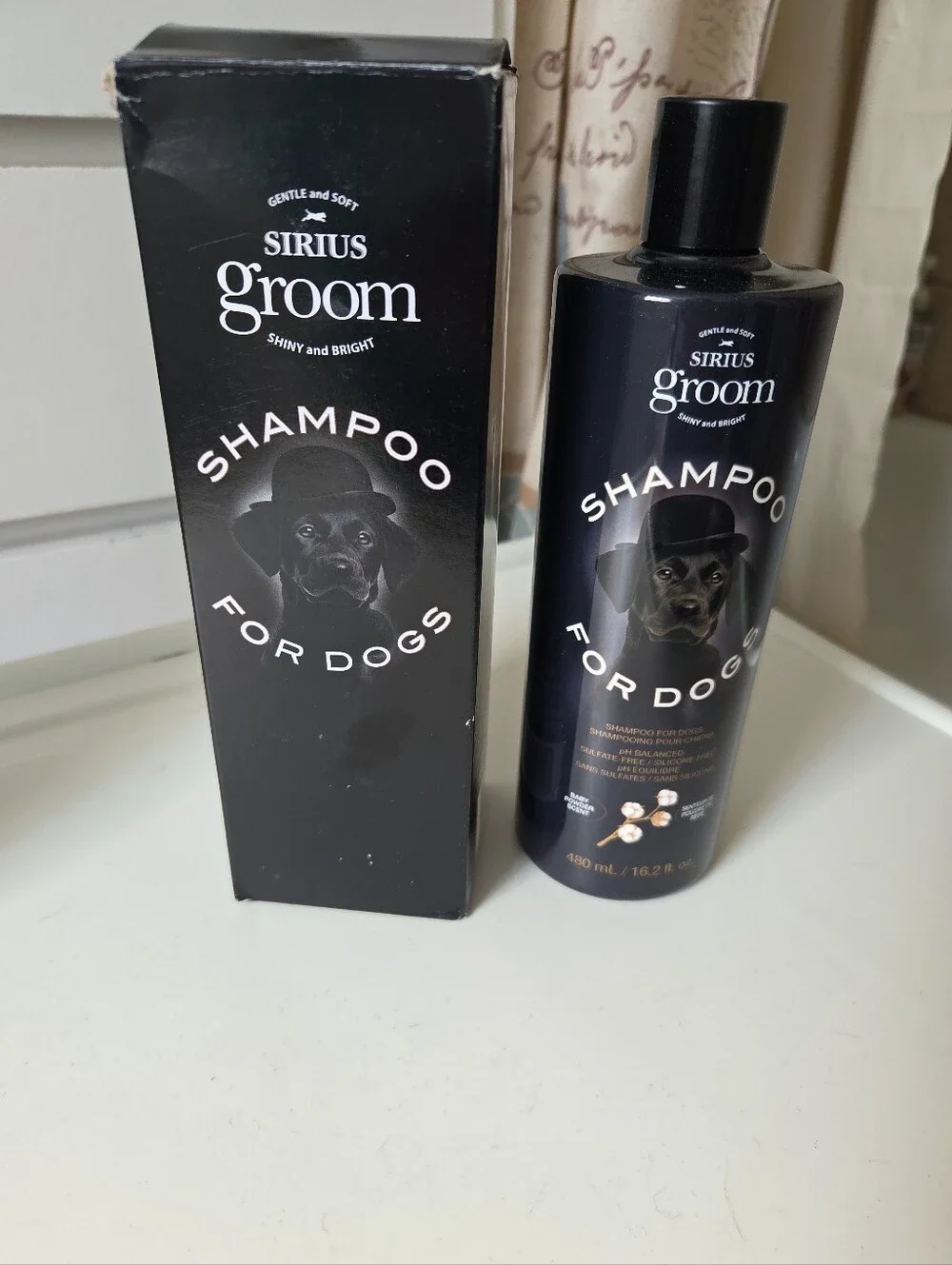 Avon Sirius Groom Dog Shampoo, Grooming Mist & Odor Eliminator Baby Powder Scent